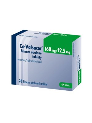 Co-Valsacor 160 mg. / 12.5 mg. 28 tablets